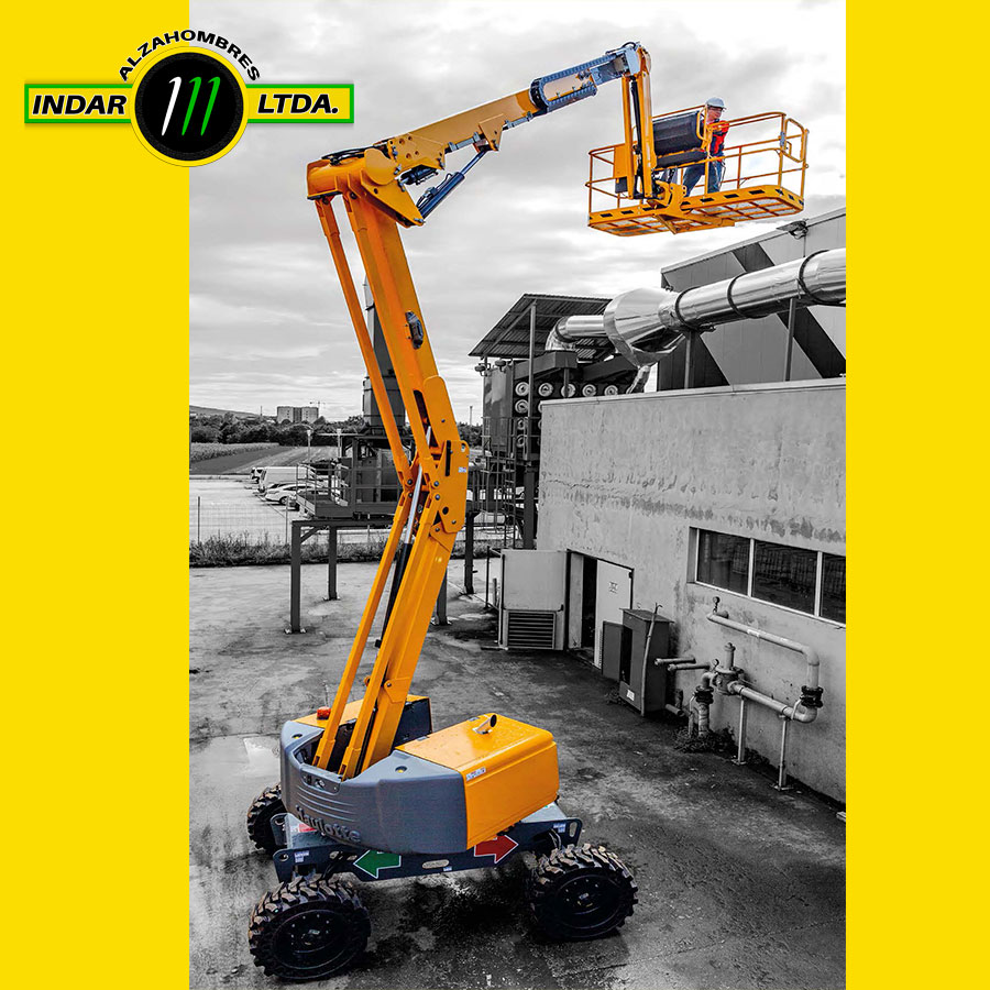 PLATAFORMA BRAZO ARTICULADO DIESEL Haulotte HA16RTJ-RTJO 4x4 16mt